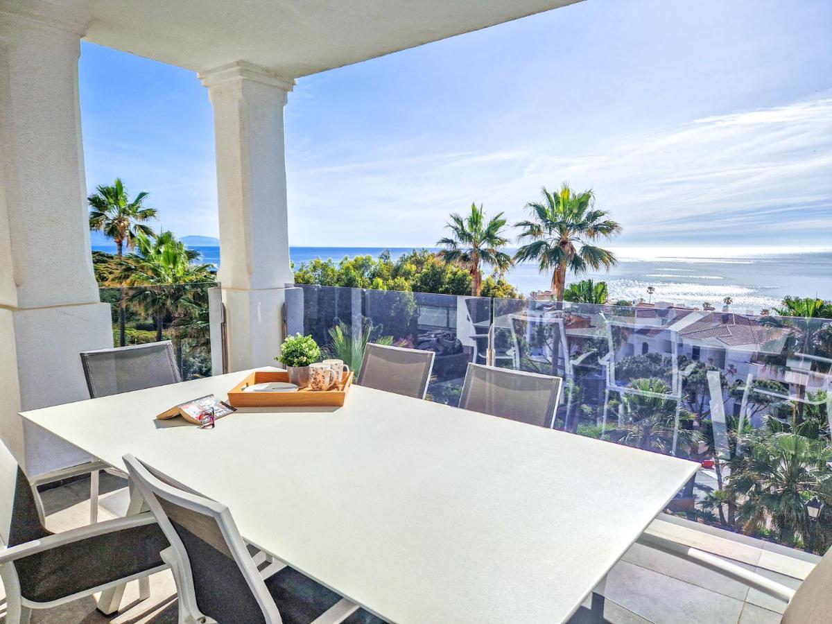 Luxury 2 Bedrooms Apt With Seaview Blue Suite 4104 Manilva Kültér fotó